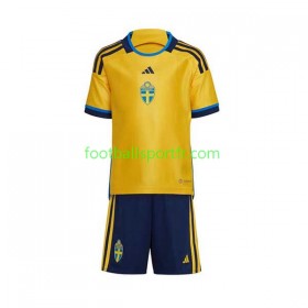 Tenue Suède Enfant Domicile 2022-2023 Maillot de Foot